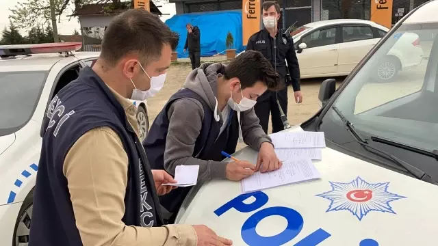 Karantina ihlali yapan 6 kişi uygulamada yakalandı Karantina ihlali yapan 6 kişi uygulamada yakalandı
