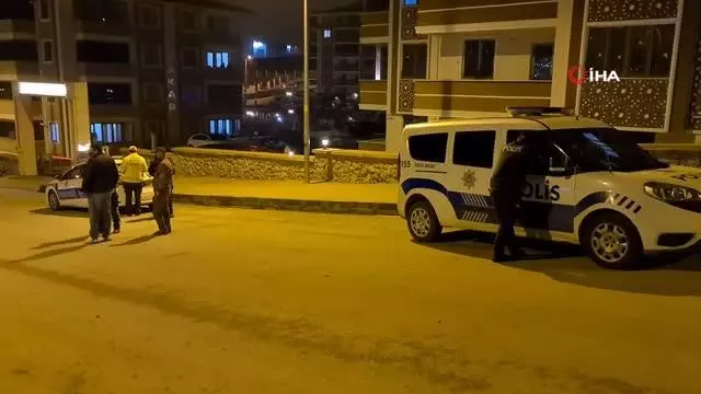 Park halindeki tırın frenleri boşalınca boş araziye devrildi Park halindeki tırın frenleri boşalınca boş araziye devrildi