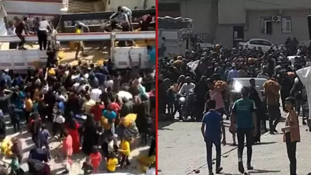 Patates ve soğan dağıtımı sırasında izdiham yaşandı! Tepki çeken görüntülerle ilgili inceleme başlatıldı Patates ve soğan dağıtımı sırasında izdiham yaşandı! Tepki çeken görüntülerle ilgili inceleme başlatıldı