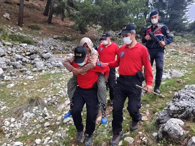 Sahurdan sonra koyun otlatmaya çıkan Alzheimer hastası yaşlı kadın dağda bulundu Sahurdan sonra koyun otlatmaya çıkan Alzheimer hastası yaşlı kadın dağda bulundu