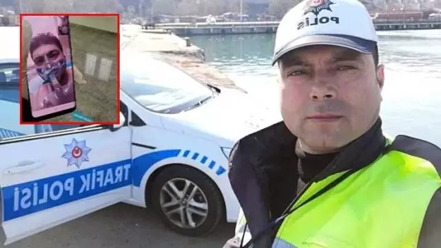 Anonsla 'tedbir' uyarısı yaptığı virüse yenik düşen polis memurunun son görüntüleri Anonsla 'tedbir' uyarısı yaptığı virüse yenik düşen polis memurunun son görüntüleri