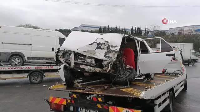 kocaeli de panelvan minibus ile otomobil carp 2 14076711 o