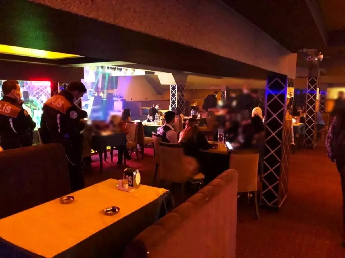 Konya'da eğlence mekanı ve kumar oynanan iş yerindeki 51 kişiye ceza