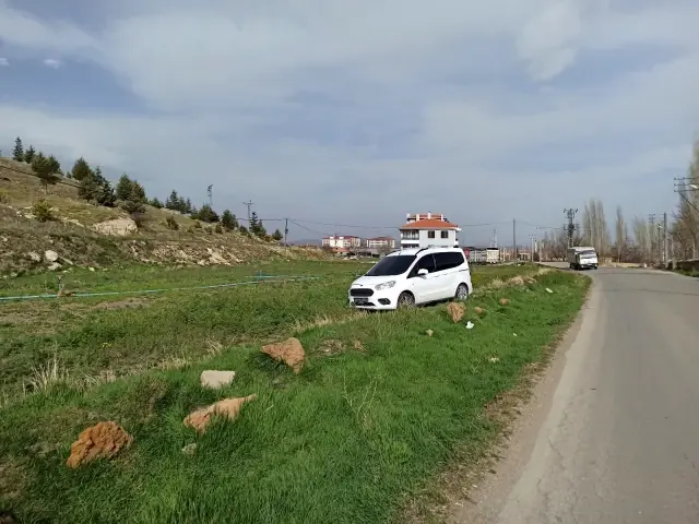 Köpeğe çarpmamak için manevra yapan araç tarım arazisine girdi Köpeğe çarpmamak için manevra yapan araç tarım arazisine girdi