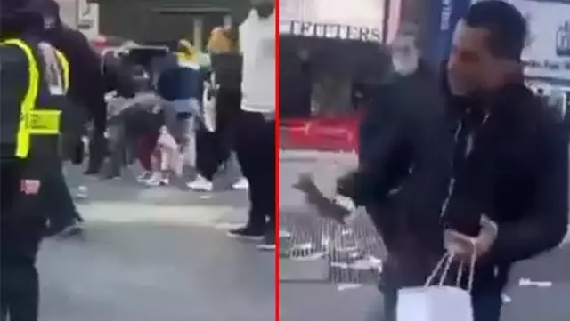 Koronadan ölen arkadaşının vasiyeti için Times Meydanı'nda para saçtı! Anbean kamerada Koronadan ölen arkadaşının vasiyeti için Times Meydanı'nda para saçtı! Anbean kamerada