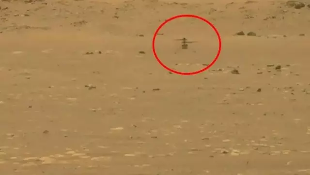 Mars'ta ilk kez bir helikopter uçuşu gerçekleştirildi! İşte o anlara ilişkin görüntüler Mars'ta ilk kez bir helikopter uçuşu gerçekleştirildi! İşte o anlara ilişkin görüntüler