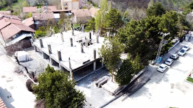 Başkan Güder, Orduzu Gençlik Merkezi inşaatını inceledi Başkan Güder, Orduzu Gençlik Merkezi inşaatını inceledi