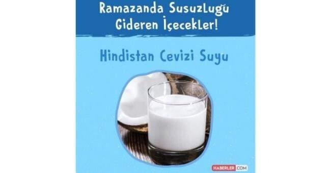 Ramazanda susuzluğu gideren içecekler nelerdir? İftar ve sahurda ne içmeliyiz? Ramazanda susuzluğu gideren içecekler nelerdir? İftar ve sahurda ne içmeliyiz?