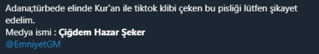 TikTok videosu çekmediğiniz bir türbeler kalmıştı! Alay edercesine yayınlanan görüntüler büyük tepki çekti TikTok videosu çekmediğiniz bir türbeler kalmıştı! Alay edercesine yayınlanan görüntüler büyük tepki çekti
