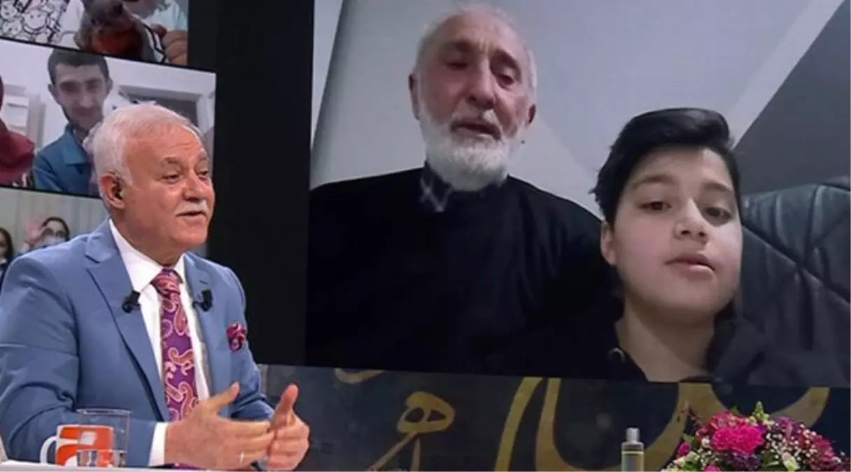 9 yaşındaki çocuğun yanağındaki işaretle ilgili sorusu Nihat Hatipoğlu'nu güldürdü