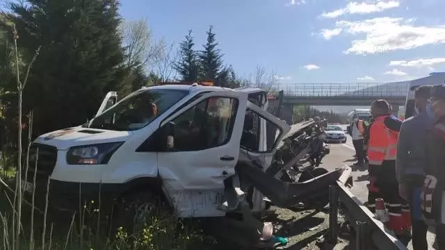Son dakika haberleri! Anadolu Otoyolu'nda kaza yapan Karayolları kamyonetine tır çarptı: 1 ölü, 1 yaralı Son dakika haberleri! Anadolu Otoyolu'nda kaza yapan Karayolları kamyonetine tır çarptı: 1 ölü, 1 yaralı
