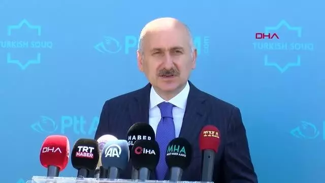ANKARA Bakan Karaismailoğlu: PTT güvencesi ile 53 ülkeye e-ihracat gerçekleştiriyoruz ANKARA Bakan Karaismailoğlu: PTT güvencesi ile 53 ülkeye e-ihracat gerçekleştiriyoruz
