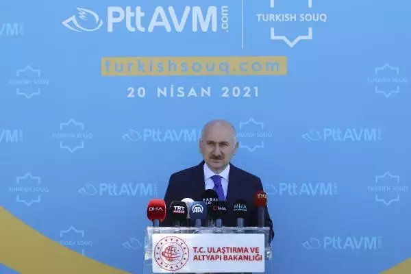 ANKARA Bakan Karaismailoğlu: PTT güvencesi ile 53 ülkeye e-ihracat gerçekleştiriyoruz ANKARA Bakan Karaismailoğlu: PTT güvencesi ile 53 ülkeye e-ihracat gerçekleştiriyoruz