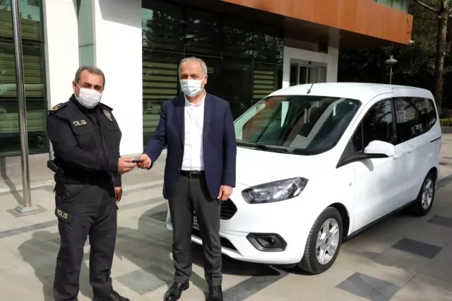 Belediyeden emniyete sıfır araç desteği Belediyeden emniyete sıfır araç desteği