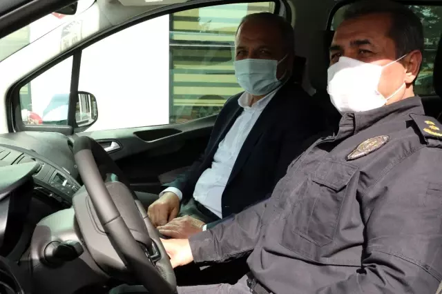 Belediyeden emniyete sıfır araç desteği Belediyeden emniyete sıfır araç desteği