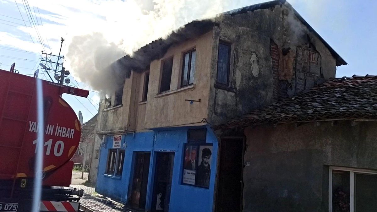 Son dakika haber | Bursa'da ev yangınında facia önlendi