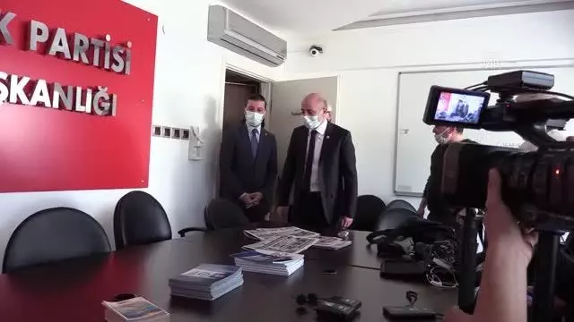 CHP'li Öztunç, Ticaret Bakanlığının dezenfektan alımıyla ilgili iddialar hakkında konuştu CHP'li Öztunç, Ticaret Bakanlığının dezenfektan alımıyla ilgili iddialar hakkında konuştu