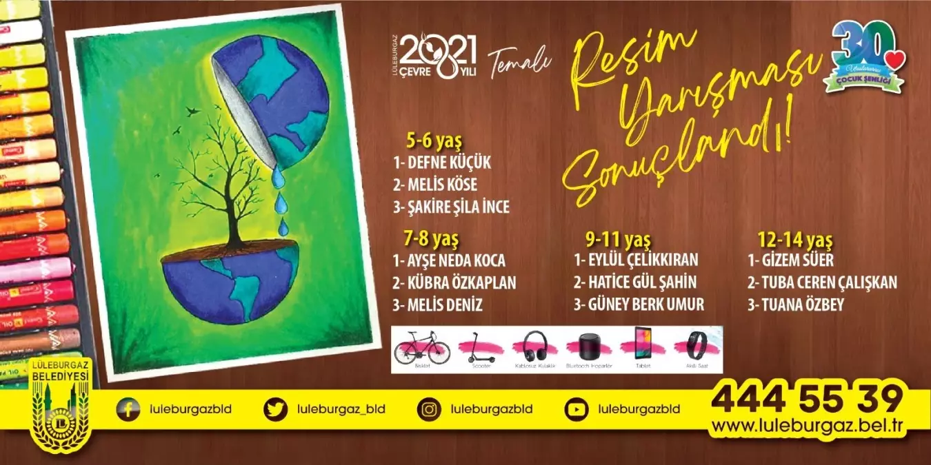 Çocuk Şenliği Resim Yarışması sonuçlandı!