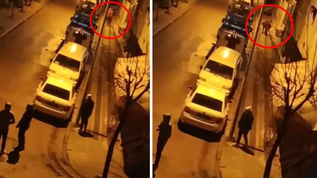 İstanbul'da sokak ortasında kadına dehşeti yaşattı, çevredekiler film izler gibi izlediler