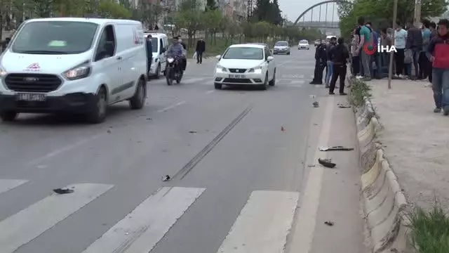 Kilis'te trafik kazası: 1 yaralı Kilis'te trafik kazası: 1 yaralı