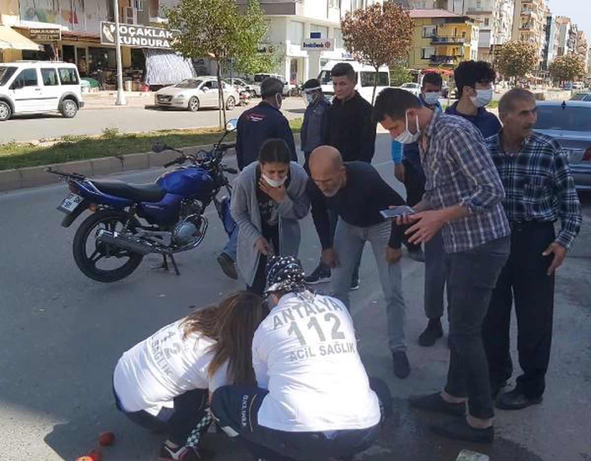 Motosikletin çarptığı genç kızın 'ölmek istemiyorum' feryadı yürek dağladı