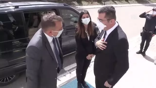 Son dakika... Slovenya Büyükelçisi Primoz Seligo, Vali Memiş'i ziyaret etti Son dakika... Slovenya Büyükelçisi Primoz Seligo, Vali Memiş'i ziyaret etti