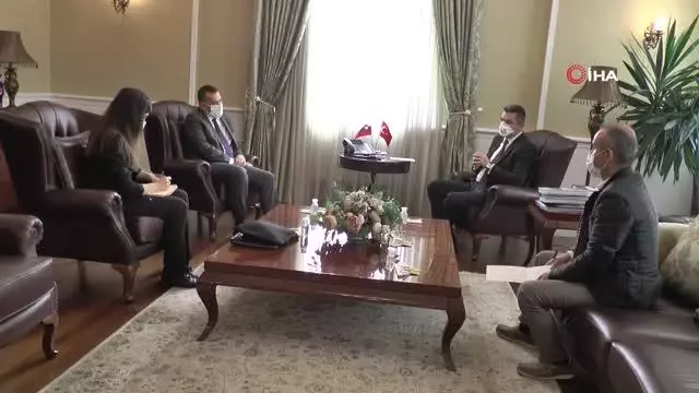 Son dakika haberleri... Slovenya Cumhuriyeti Büyükelçisi Primoz Seligo Erzurum'da Son dakika haberleri... Slovenya Cumhuriyeti Büyükelçisi Primoz Seligo Erzurum'da