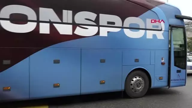 SPOR Trabzonspor, İstanbul'a geldi SPOR Trabzonspor, İstanbul'a geldi