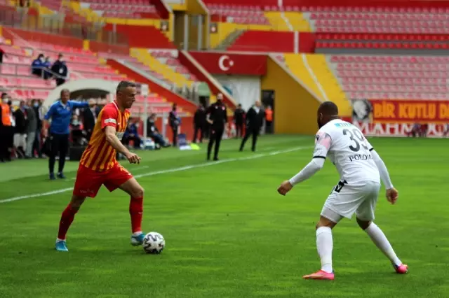 Süper Lig: Hes Kablo Kayserispor: 1 - Gençlerbirliği: 0 (İlk yarı) Süper Lig: Hes Kablo Kayserispor: 1 - Gençlerbirliği: 0 (İlk yarı)
