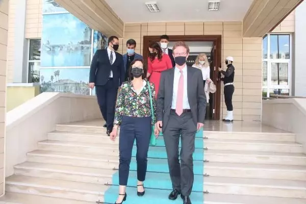 AB TÜRKİYE DELEGASYONU BAŞKANI BÜYÜKELÇİ NİKOLAUS MEYER LANDRUT ADANA'DA AB TÜRKİYE DELEGASYONU BAŞKANI BÜYÜKELÇİ NİKOLAUS MEYER LANDRUT ADANA'DA