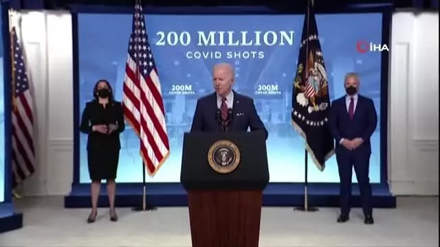 - ABD Başkanı Biden: 'Bugün 200 milyon aşı sayısına ulaştık' - ABD Başkanı Biden: 'Bugün 200 milyon aşı sayısına ulaştık'