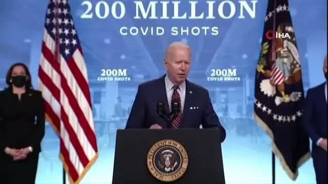 - ABD Başkanı Biden: 'Bugün 200 milyon aşı sayısına ulaştık' - ABD Başkanı Biden: 'Bugün 200 milyon aşı sayısına ulaştık'