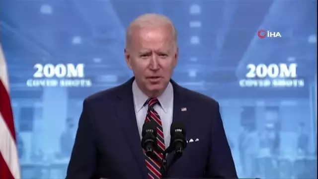- ABD Başkanı Biden: 'Bugün 200 milyon aşı sayısına ulaştık' - ABD Başkanı Biden: 'Bugün 200 milyon aşı sayısına ulaştık'