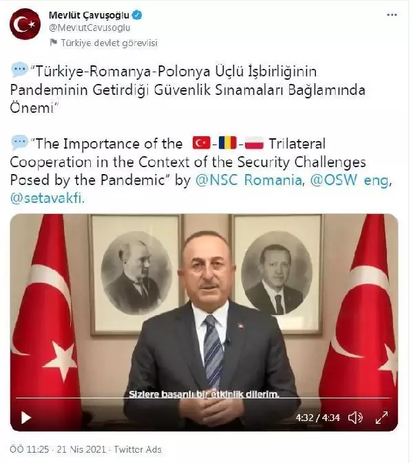 Son dakika haberleri | ANKARA Bakan Çavuşoğlu Karadeniz asla bir askeri çatışma denizi olmadı Son dakika haberleri | ANKARA Bakan Çavuşoğlu Karadeniz asla bir askeri çatışma denizi olmadı