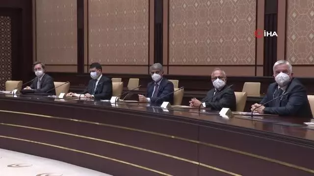 Son dakika... Cumhurbaşkanı Erdoğan, turizm sektörü temsilcilerini kabul etti Son dakika... Cumhurbaşkanı Erdoğan, turizm sektörü temsilcilerini kabul etti