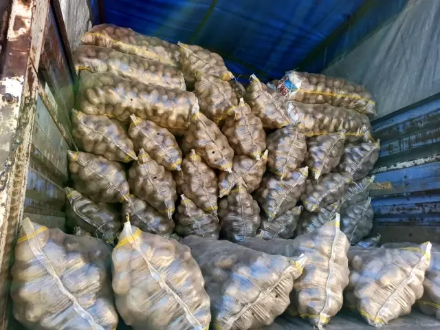 Patates depoları boşaldıkça üreticinin yüzü gülüyor Patates depoları boşaldıkça üreticinin yüzü gülüyor
