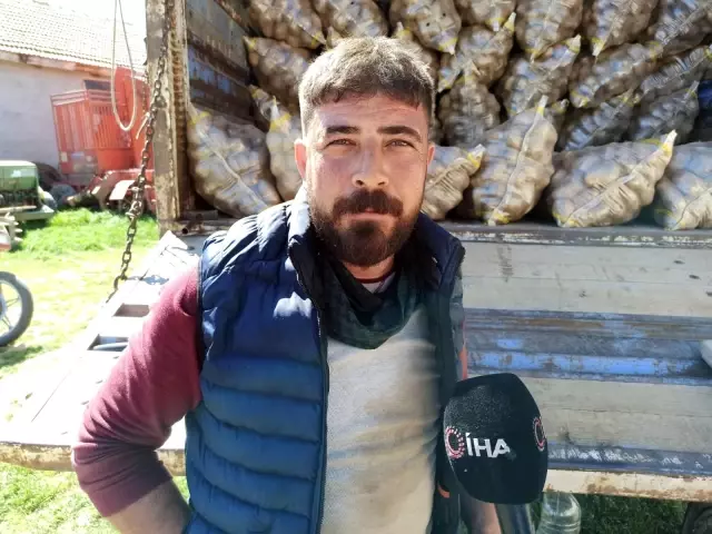 Patates depoları boşaldıkça üreticinin yüzü gülüyor Patates depoları boşaldıkça üreticinin yüzü gülüyor