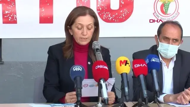 DİSK, KESK, TMMOB VE TTB'DEN 1 MAYIS PROGRAMI AÇIKLAMASI DİSK, KESK, TMMOB VE TTB'DEN 1 MAYIS PROGRAMI AÇIKLAMASI