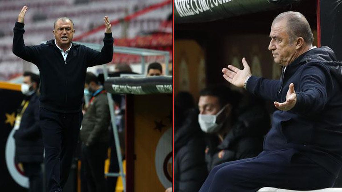 Galatasaray evindeki maçlarda ilk kez bir devreyi isabetli şut atamadan tamamladı, Fatih Terim kenarda çılgına döndü