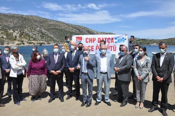 Kargı Koyu'nda inceleme yapan CHP'li Öztunç: Halkın gücü karşısında hiçbir şey duramaz