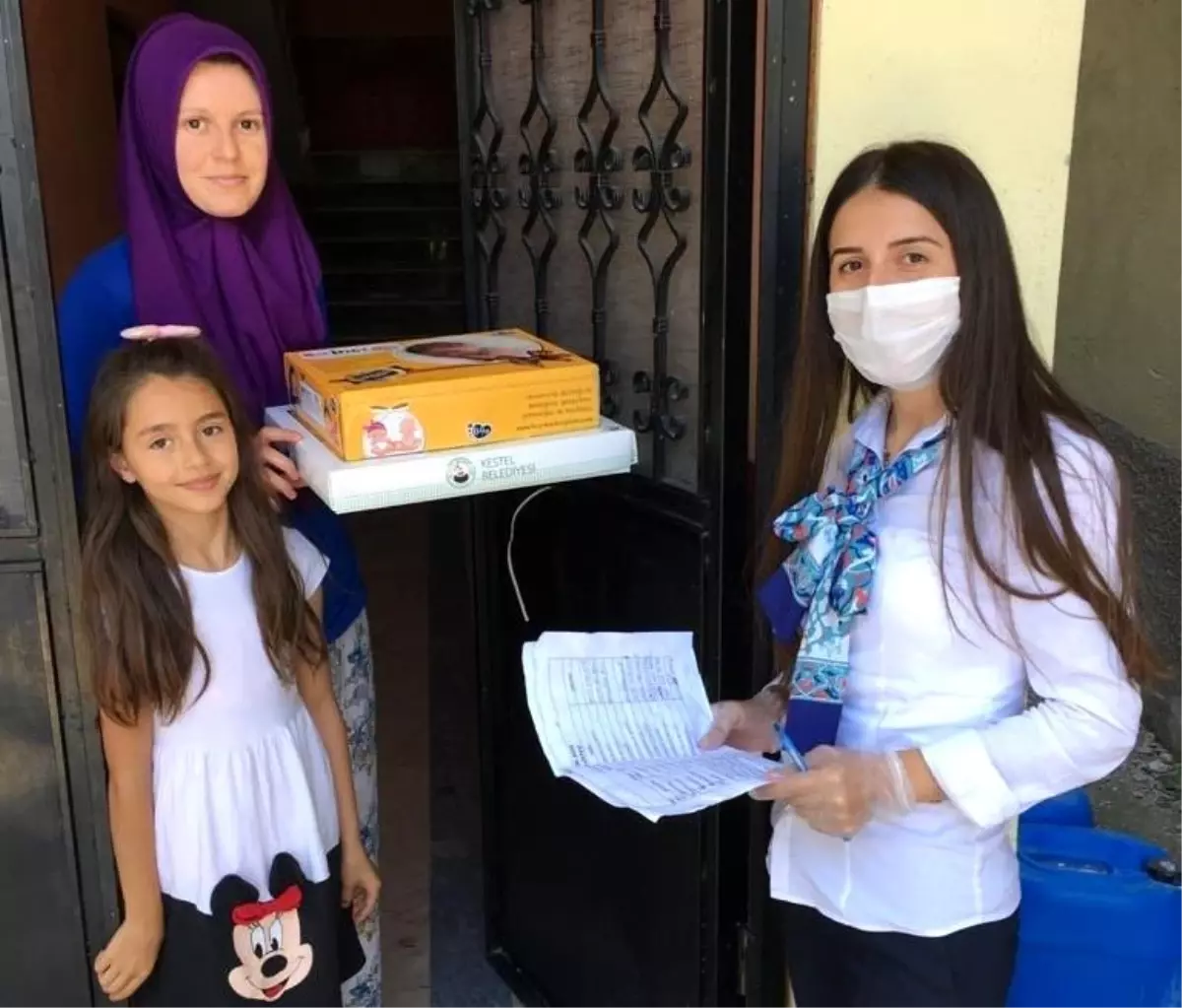 Kestel Belediyesi'nden bin 226 anneye 'Bebek Gelişim' seti