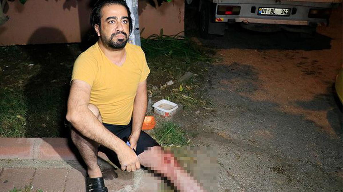 Konuşmak için yanına çağırdığı taksi şoförünü, kanlar içerisinde bıraktı
