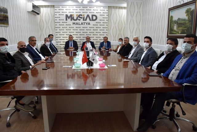 MTSO'dan MÜSİAD Malatya Şubesi'ne ziyaret MTSO'dan MÜSİAD Malatya Şubesi'ne ziyaret