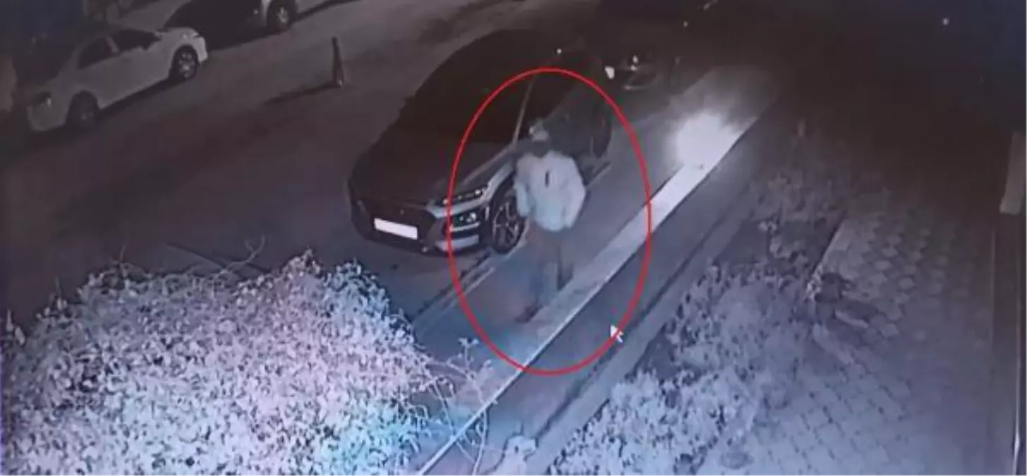 Son dakika haberleri | Otomobilin 10 dakikada çalınması kamerada