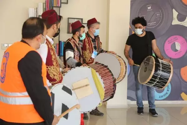 Ramazan davulcularına ritim eğitimi Ramazan davulcularına ritim eğitimi
