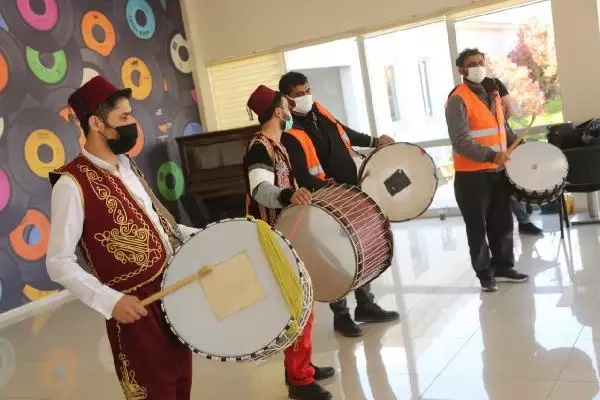 Ramazan davulcularına ritim eğitimi Ramazan davulcularına ritim eğitimi