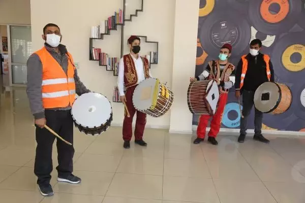 Ramazan davulcularına ritim eğitimi Ramazan davulcularına ritim eğitimi