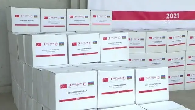 Türk Kızılay Azerbaycan'da 5 bin aileye gıda yardımı ulaştıracak Türk Kızılay Azerbaycan'da 5 bin aileye gıda yardımı ulaştıracak