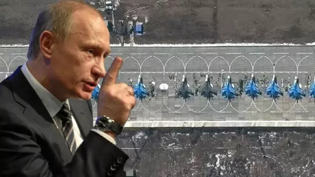 Uydu fotoğraflarıyla ortaya çıktı! Dakikada 1800 atış yapabilen bombardıman uçakları Putin'in talimatını bekliyor Uydu fotoğraflarıyla ortaya çıktı! Dakikada 1800 atış yapabilen bombardıman uçakları Putin'in talimatını bekliyor
