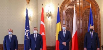 Son dakika dünya: Bakan Çavuşoğlu, Romanya Cumhurbaşkanı Iohannis ile görüştü